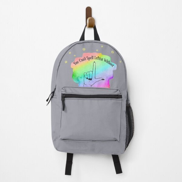 Item preview, You Can't Spell Leftist With L (color star version) designed and sold by HeyFritters' Redbubble Shop.