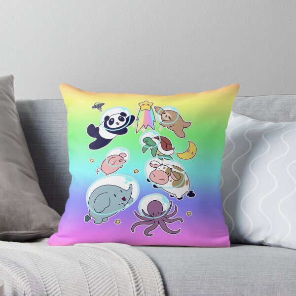 Item preview, Space Animals Ombre Rainbow designed and sold by SaradaBoru.