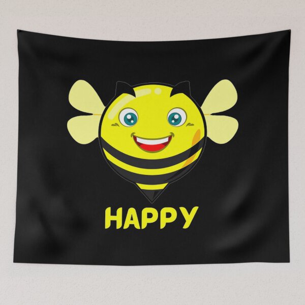 Item preview, Bee Happy Bumble Bee designed and sold by WisdomInspired.