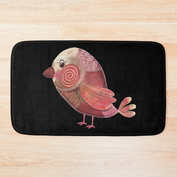 Item preview, "Miss Birdie" | Cute Bird Character designed and sold by LiseHoltArt.