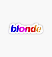 Frank Ocean Blonde Sticker