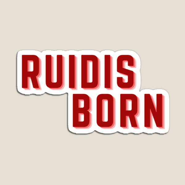 Item preview, Ruidis Born Sticker designed and sold by ArtInKind.