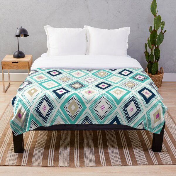 Item preview, Modern colorful pattern patchwork designed and sold by SHGraphix.