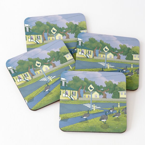 Item preview, Duck and geese street vu  designed and sold by Another-moon.