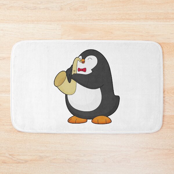 Item preview, Penguin Musician Saxophone Music designed and sold by Snabdesign84.