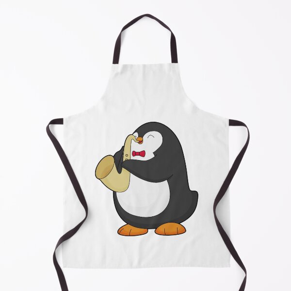 Item preview, Penguin Musician Saxophone Music designed and sold by Snabdesign84.