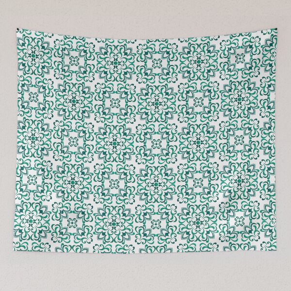 Item preview, Ornament Floral Tiles  designed and sold by Faiqa Waheed.