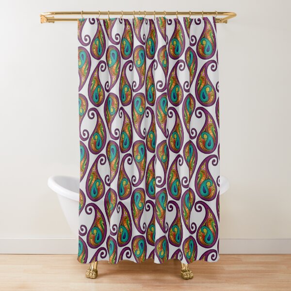 Boutique shower hot curtain