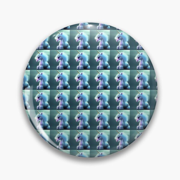 Item preview, Fluffy Unicorn Pattern #3 designed and sold by Ai-Studio-Art.