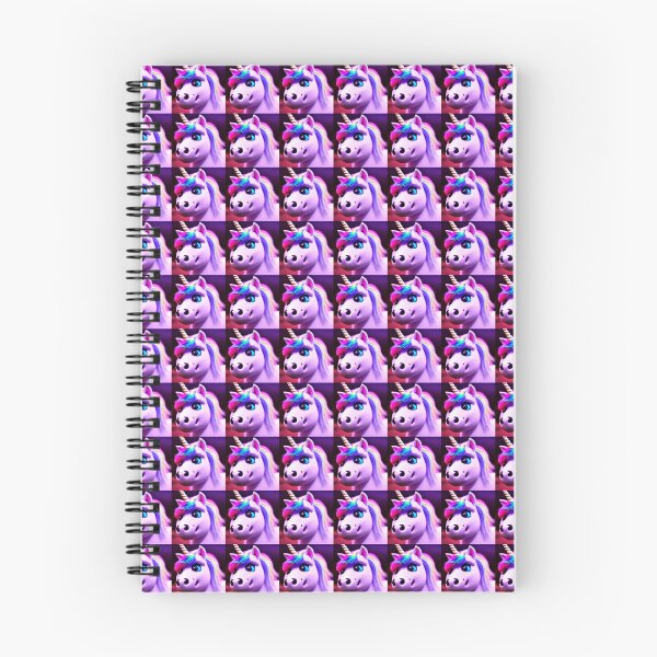 Item preview, Fluffy Unicorn Pattern #4 designed and sold by Ai-Studio-Art.