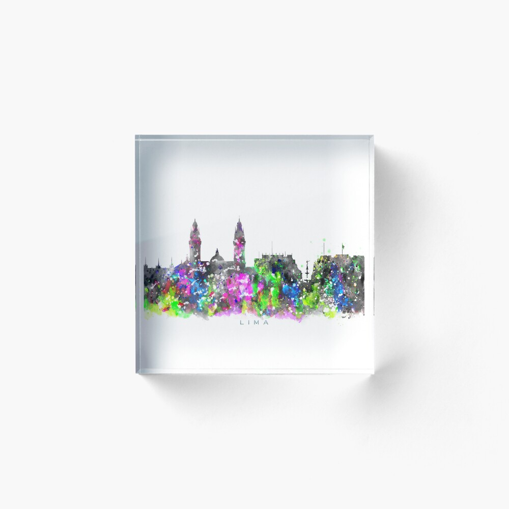 Vista previa del artículo con la obra «Bloque acrílico», diseñado y vendido por InkistPrints.