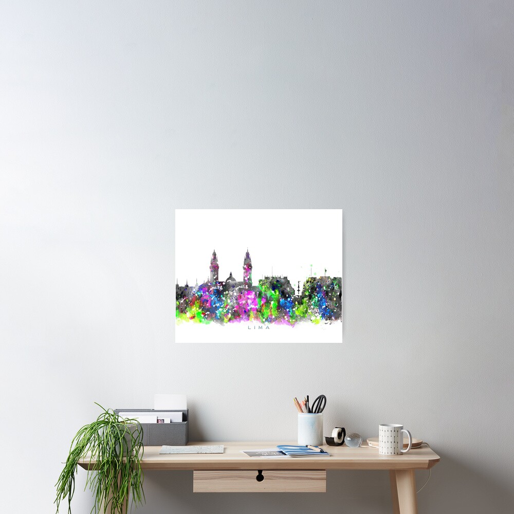 Vista previa del artículo con la obra «Póster», diseñado y vendido por InkistPrints.