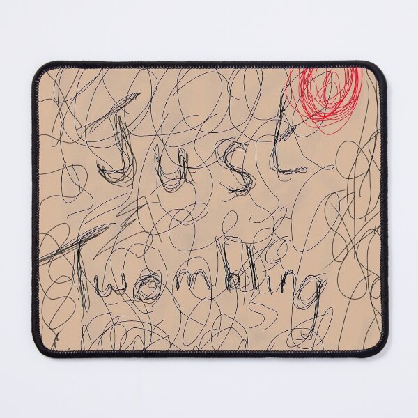 Item preview, "Just Twombling", painting in the style of Cy Twombly designed and sold by thalasson.