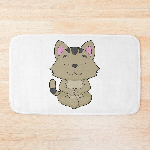 Item preview, Cat Yoga Fitness Meditation designed and sold by Snabdesign84.