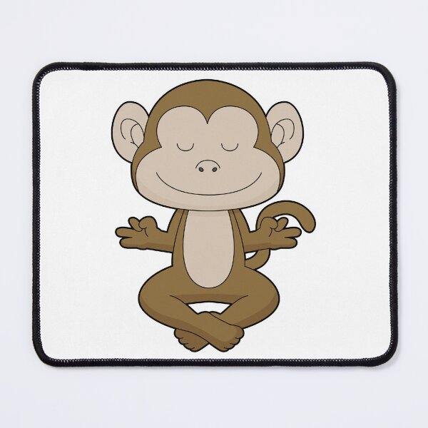 Item preview, Monkey Yoga Meditation designed and sold by Snabdesign84.