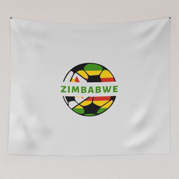 Item preview, Zimbabwe Football  designed and sold by Footballunite.