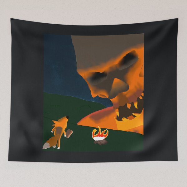 Item preview, Giant Skeleton and Little Fox  designed and sold by Usagicollection.