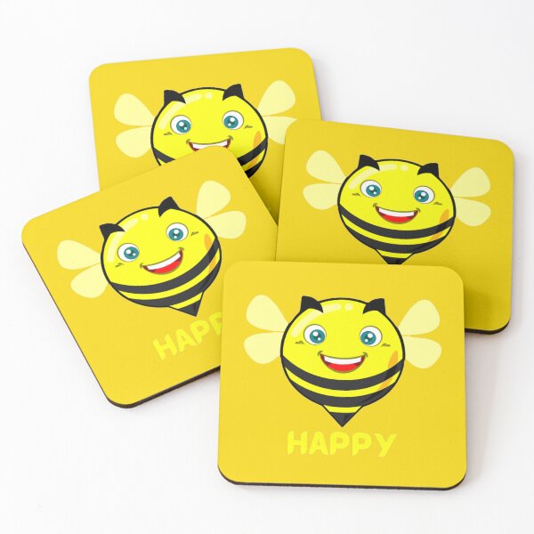 Item preview, Bee Happy Bumble Bee designed and sold by WisdomInspired.