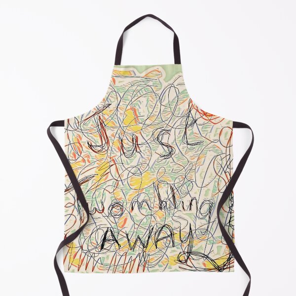 Item preview, "Just Twombling Away", painting in the style of Cy Twombly designed and sold by thalasson.