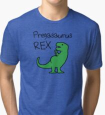 Pregasaurus Rex Tri-blend T-Shirt