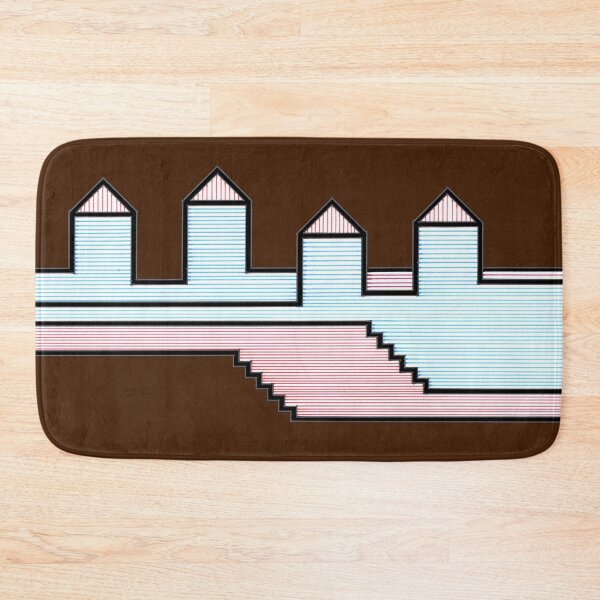 Item preview, LinesHousesStairs - Initial on Brown "Architectural Drawings" designed and sold by Istvan Ocztos.