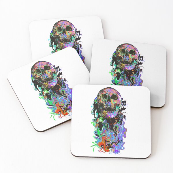 Item preview, Skull Retro Colors designed and sold by missdebi27.