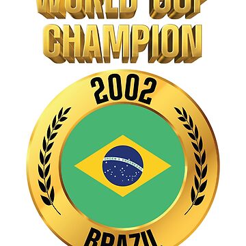 Brazil - 2002 World Cup Champions, 8x10 Team Photo