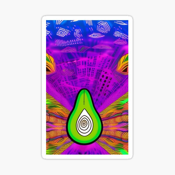 All Hail The Avocado Sticker For Sale By Abidance Redbubble 3061