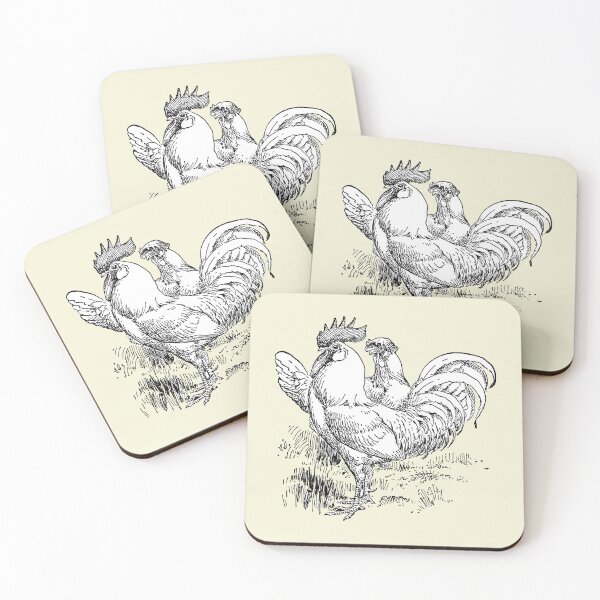 Item preview, Rooster And Hen Design designed and sold by ArtShare.