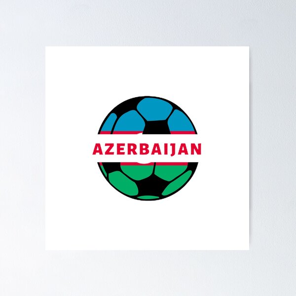 Item preview, Azerbaijan Football  designed and sold by Footballunite.