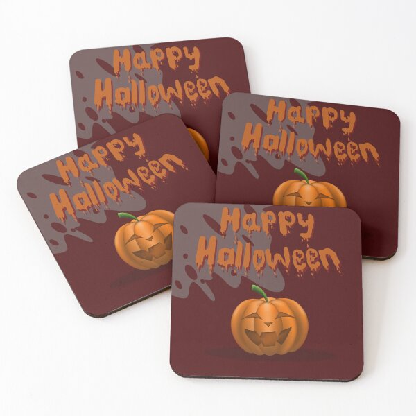 Item preview, Happy Halloween pumpkin smiling designed and sold by Flyart8.