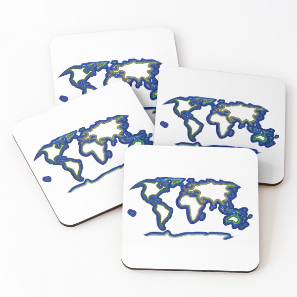 Item preview, Earth Outline designed and sold by denisebrown.