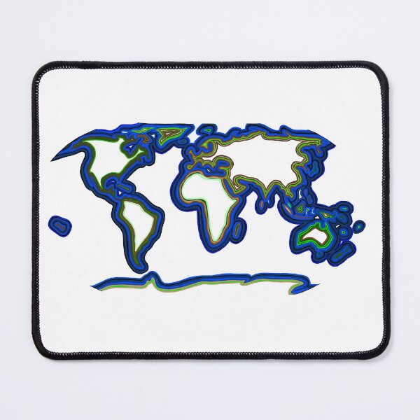 Item preview, Earth Outline designed and sold by denisebrown.