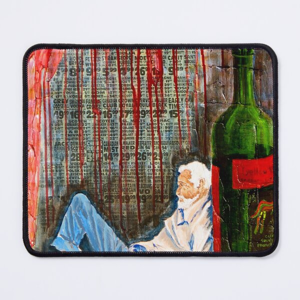 Item preview, "Wino" mixed media statement on society designed and sold by Michael Arnold.