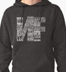 NF - Word Collaboration Design Pullover Hoodie