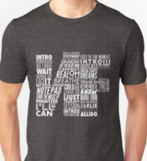 NF - Word Collaboration Design Slim Fit T-Shirt