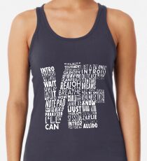 NF - Word Collaboration Design Women's Tank Top