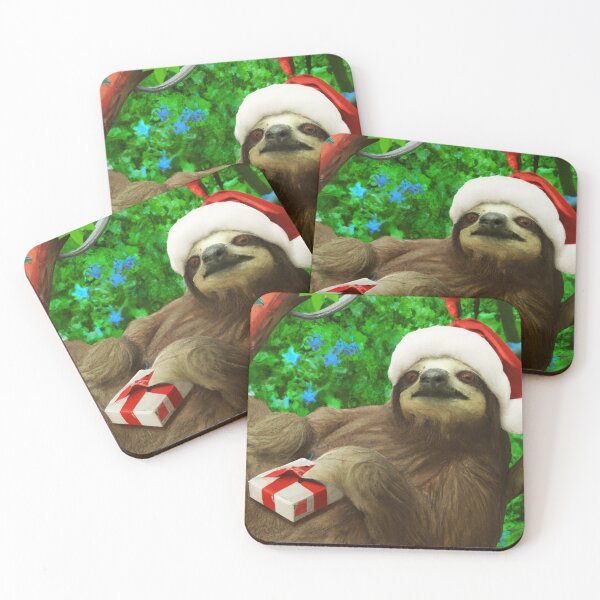 Item preview, Christmas Sloth designed and sold by fatbanana.