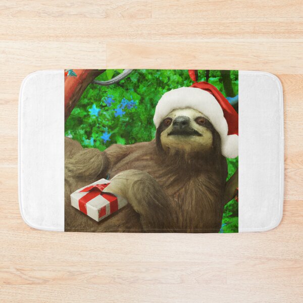 Item preview, Christmas Sloth designed and sold by fatbanana.