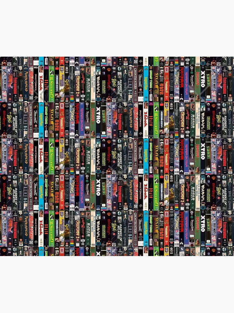 Vhs Collection Duvet Cover By Gin Nek Shop Redbubble