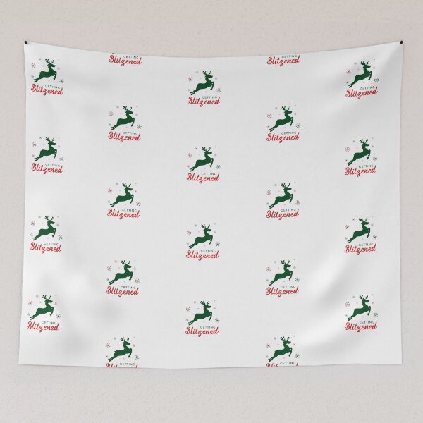 Item preview, Getting Blitzened, flashed merry christmas merry christmas christmas party designed and sold by Sophistical.