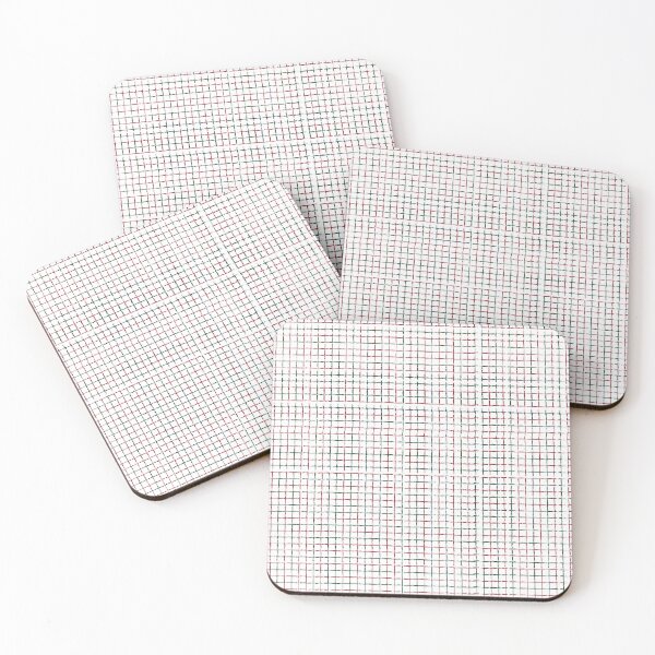 Item preview, Thin Red and Green Lines Check designed and sold by PSCSCo.