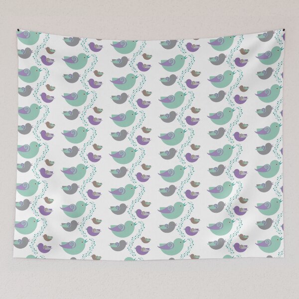 Item preview, Twelve Days of Christmas - Four Calling Birds designed and sold by Alison Lyons.