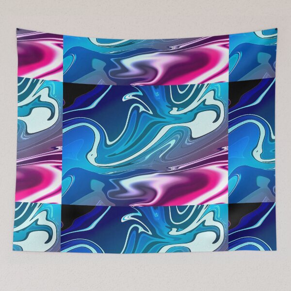 Item preview, Abstract Liquid Paint Digital Paper designed and sold by Aiartsshop.