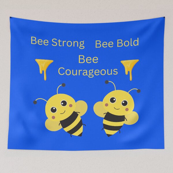 Item preview,  Bee Nice, Bee Polite, Bee Your Best-Honey Bees designed and sold by johnrk.