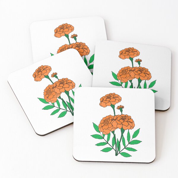 Item preview, Marigold Flowers designed and sold by virillanissa.