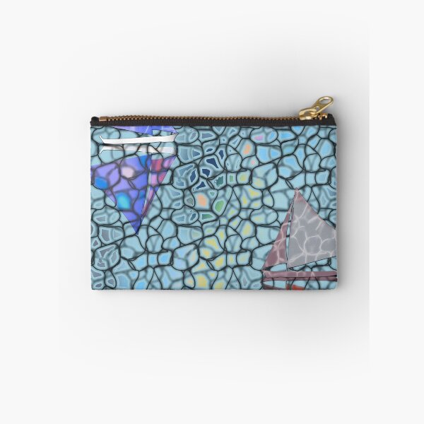 Item preview, sailboats, mosaic, ships, water pattern, boracay, sea, day, light, waves, reflections, tranquility, smoothness,relaxation, rest designed and sold by Maria Mihailova.