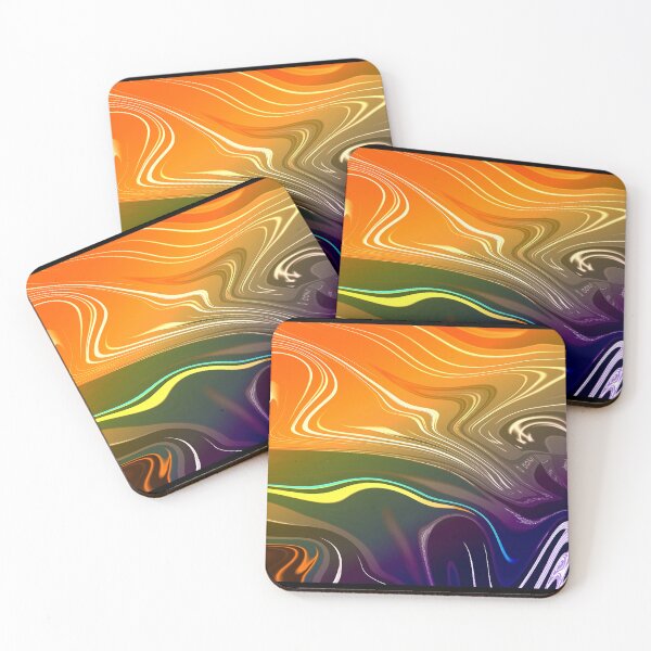 Item preview, Abstract Liquid Paint Digital Paper designed and sold by Aiartsshop.