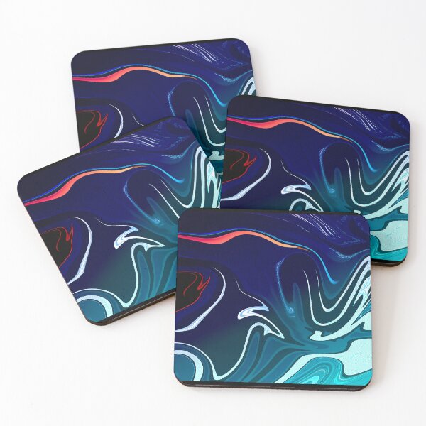 Item preview, Abstract Liquid Paint Digital Paper designed and sold by Aiartsshop.