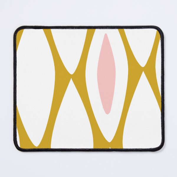 Item preview, Modern Snake Print in Golden Grass and Pink designed and sold by Deutschic.